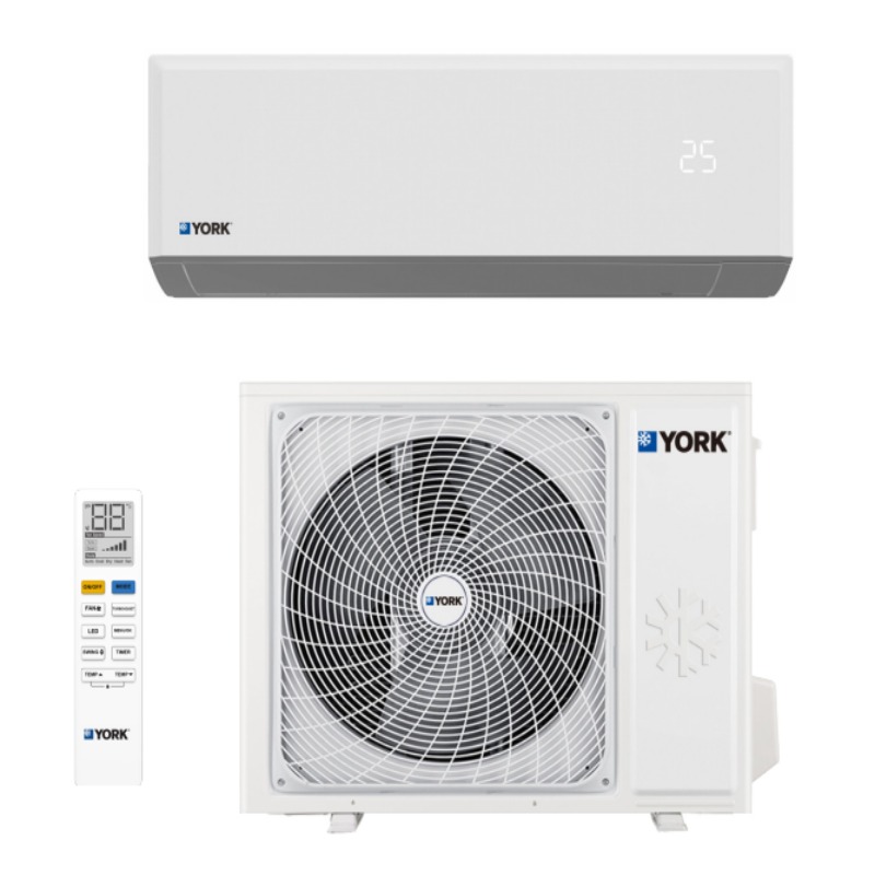Aire acondicionado mini split pared York 18000 BTU/H R32 on-